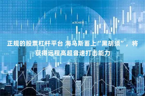 正规的股票杠杆平台 海马斯蓄上“黑胡须”，将获得远程高超音速打击能力